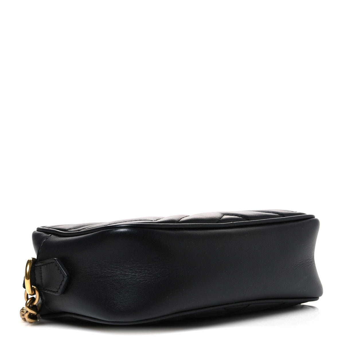 Mini Calfskin Shoulder Bag - Black