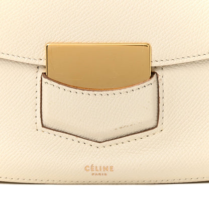 Small Calfskin Handbag - White