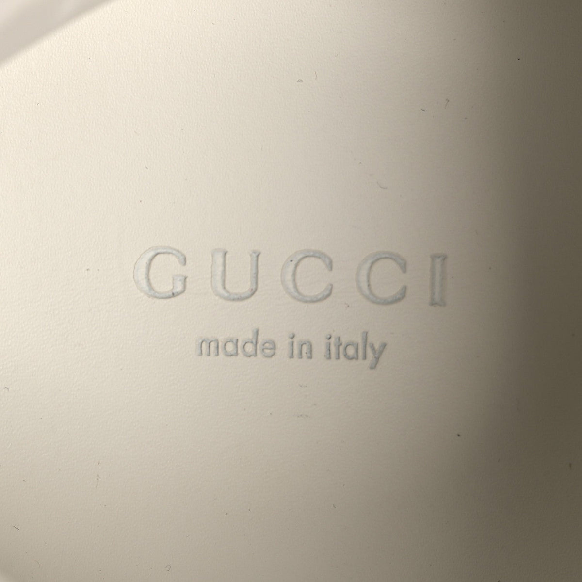 Gucci Calfskin Web Studded Arrow Ace Women's Sneakers White
