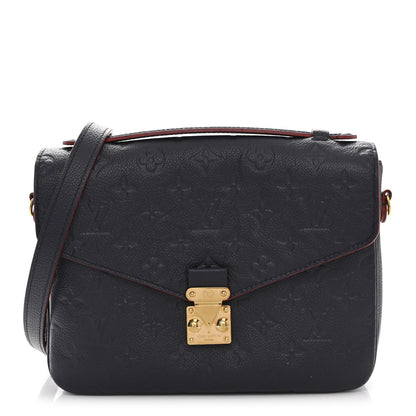 Empreinte Pochette Metis Marine Rouge Handbag