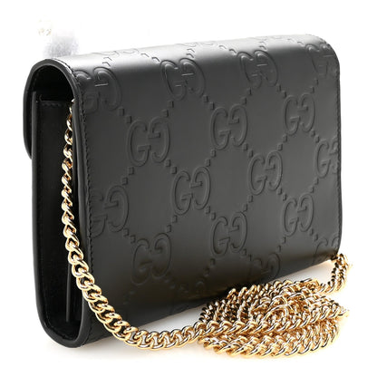 Calfskin Wallet Bag - Black