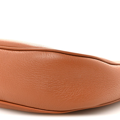 Small Calfskin Shoulder Bag - Tan