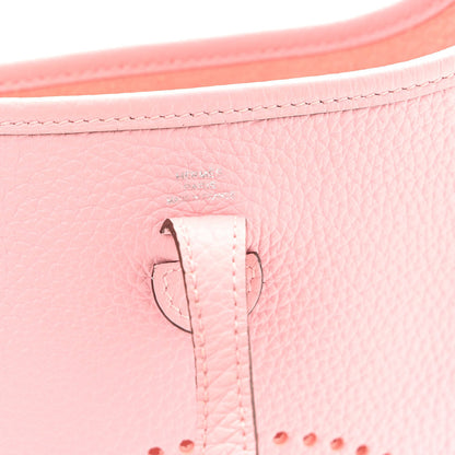 Taurillon Clemence Evelyne Tpm Rose Saku Handbag