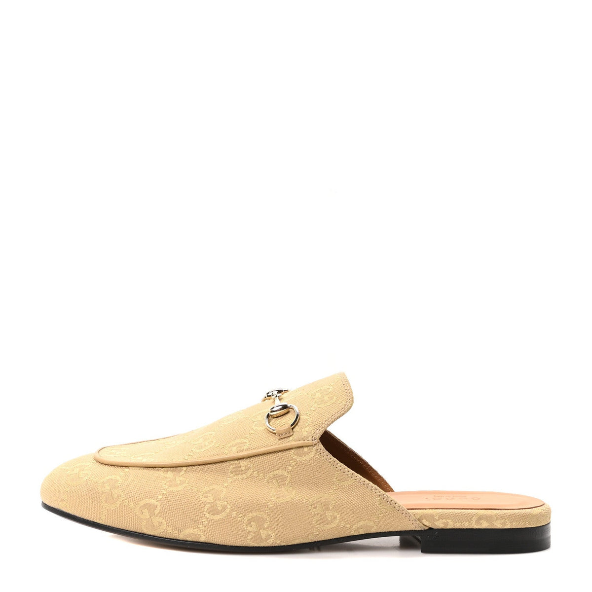 Canvas GG Monogram Princetown Slippers Egypt Salt