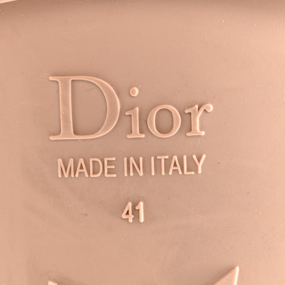 Christian Dior Canvas Women's Dior(e)volution Mule Sandals 41 Nude