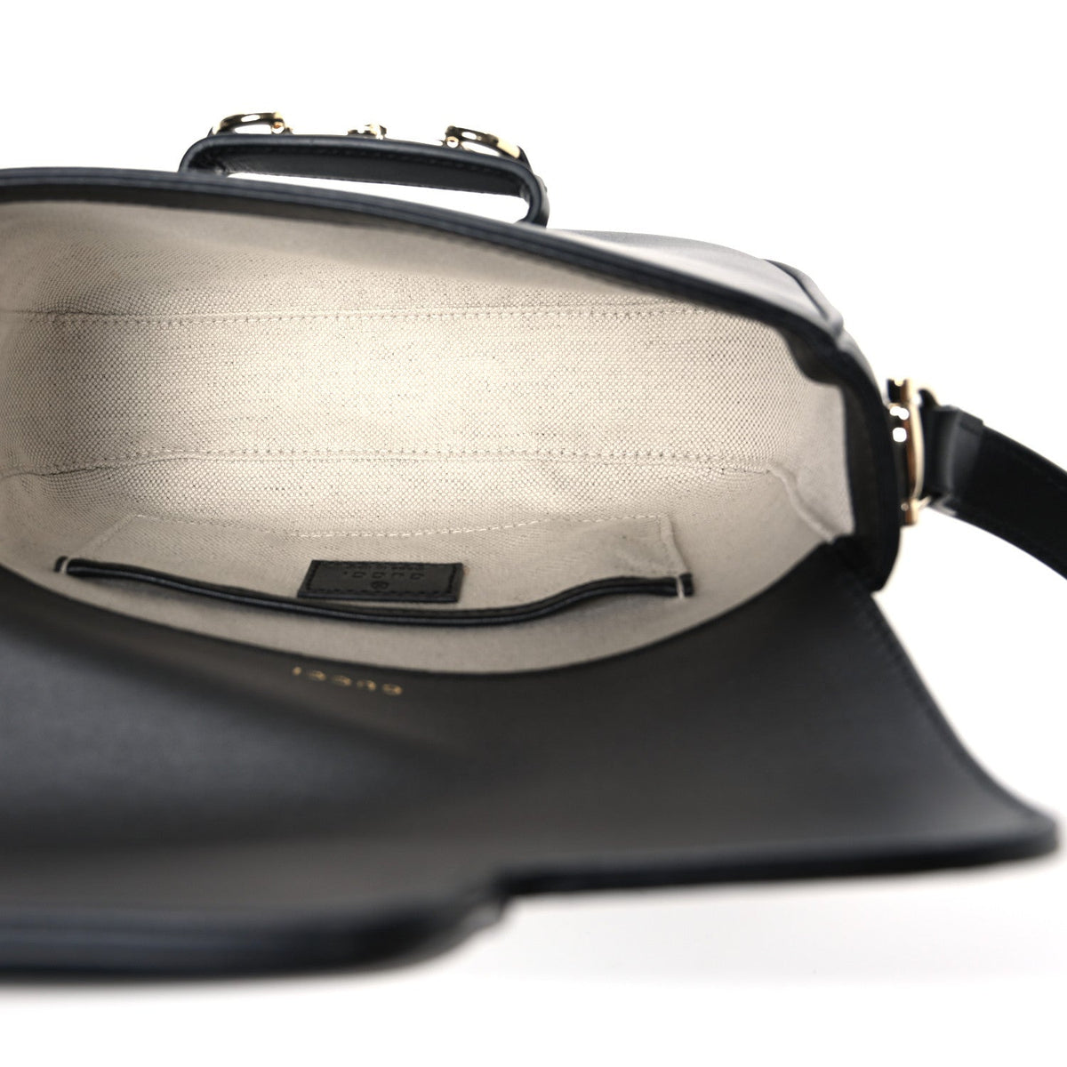 Calfskin Shoulder Bag - Black
