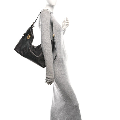 Large Calfskin Handbag - Black