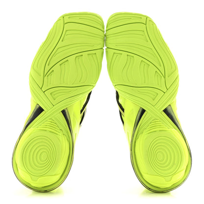 Balenciaga Mesh Rubber Women's Tyrex Sneakers 41 Fluo Yellow