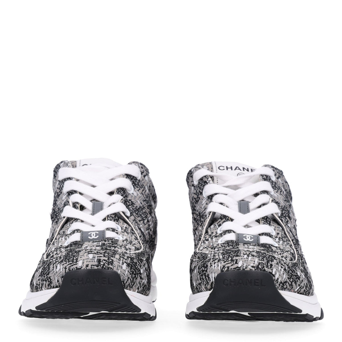 Chanel Tweed CC Men's Sneakers