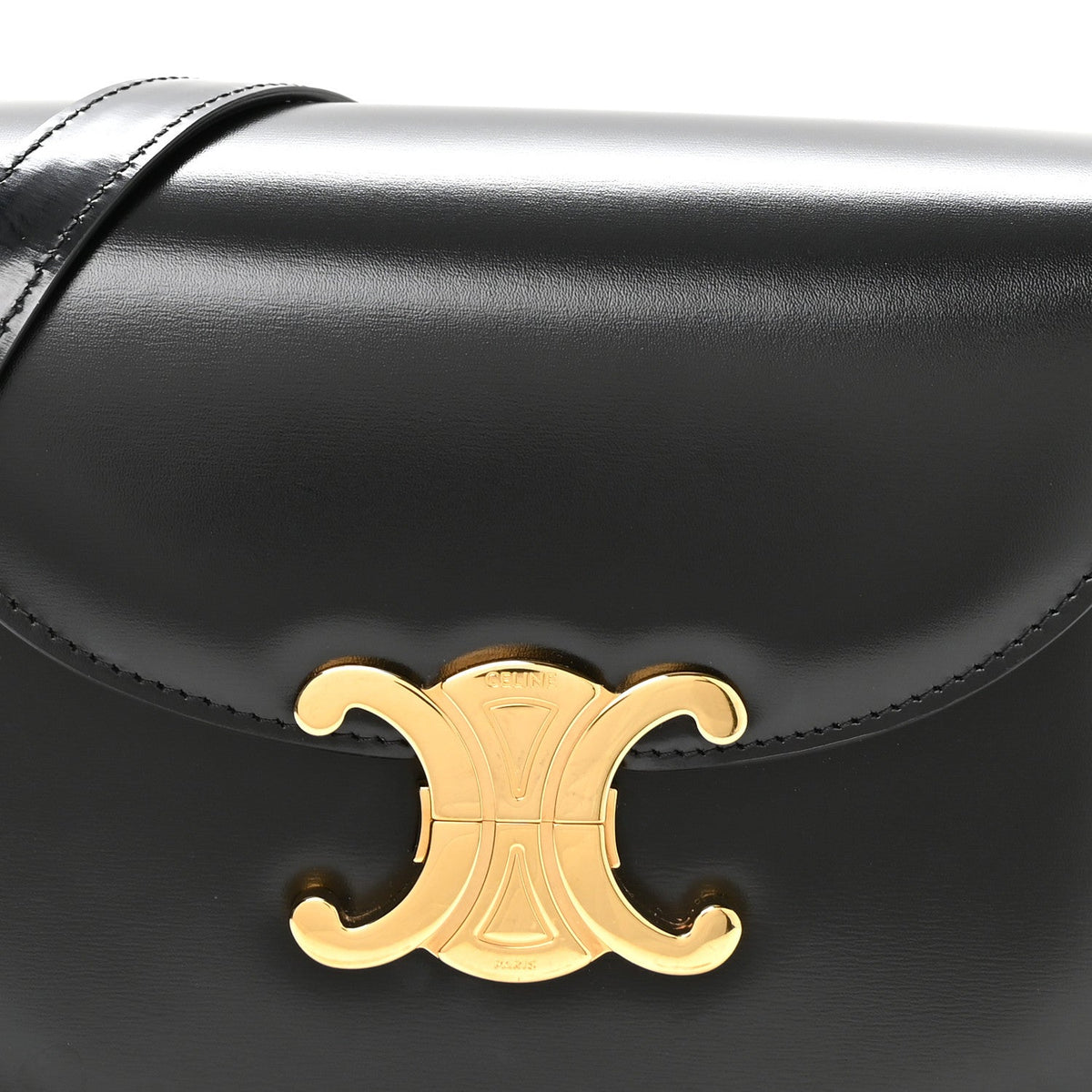 Calfskin Handbag - Black