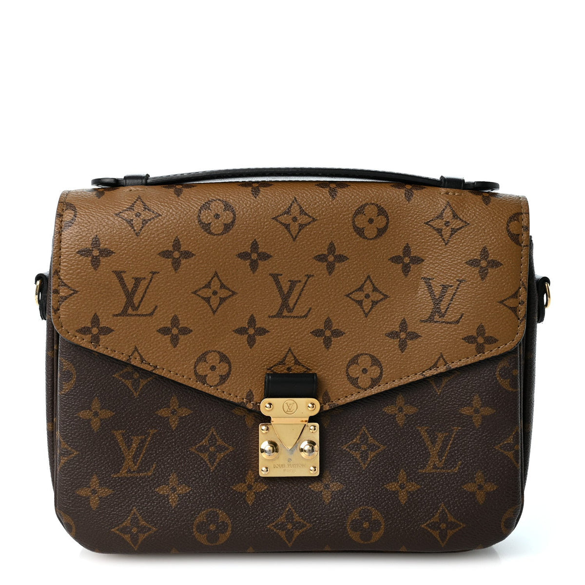 Reverse Monogram Pochette Metis Handbag