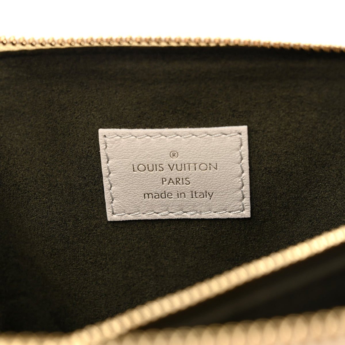Lambskin Handbag - Beige