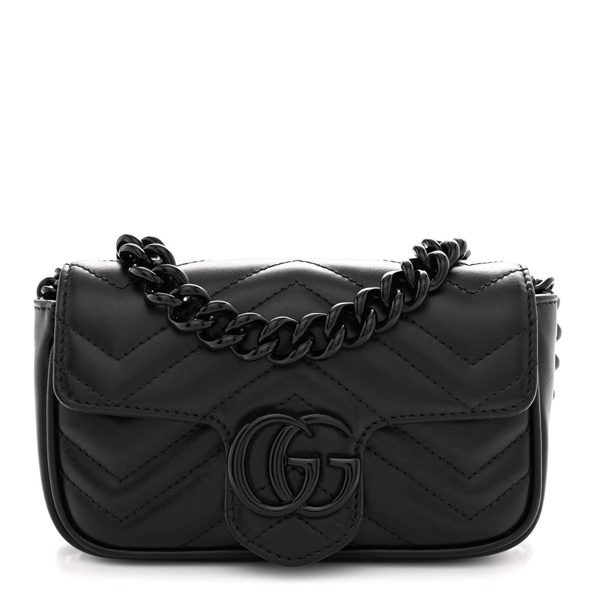 Calfskin Belt Bag - Black