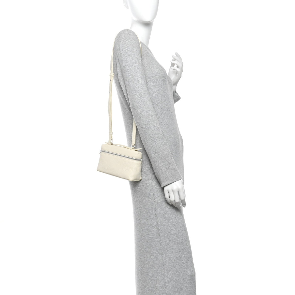 Calfskin Pouch - White