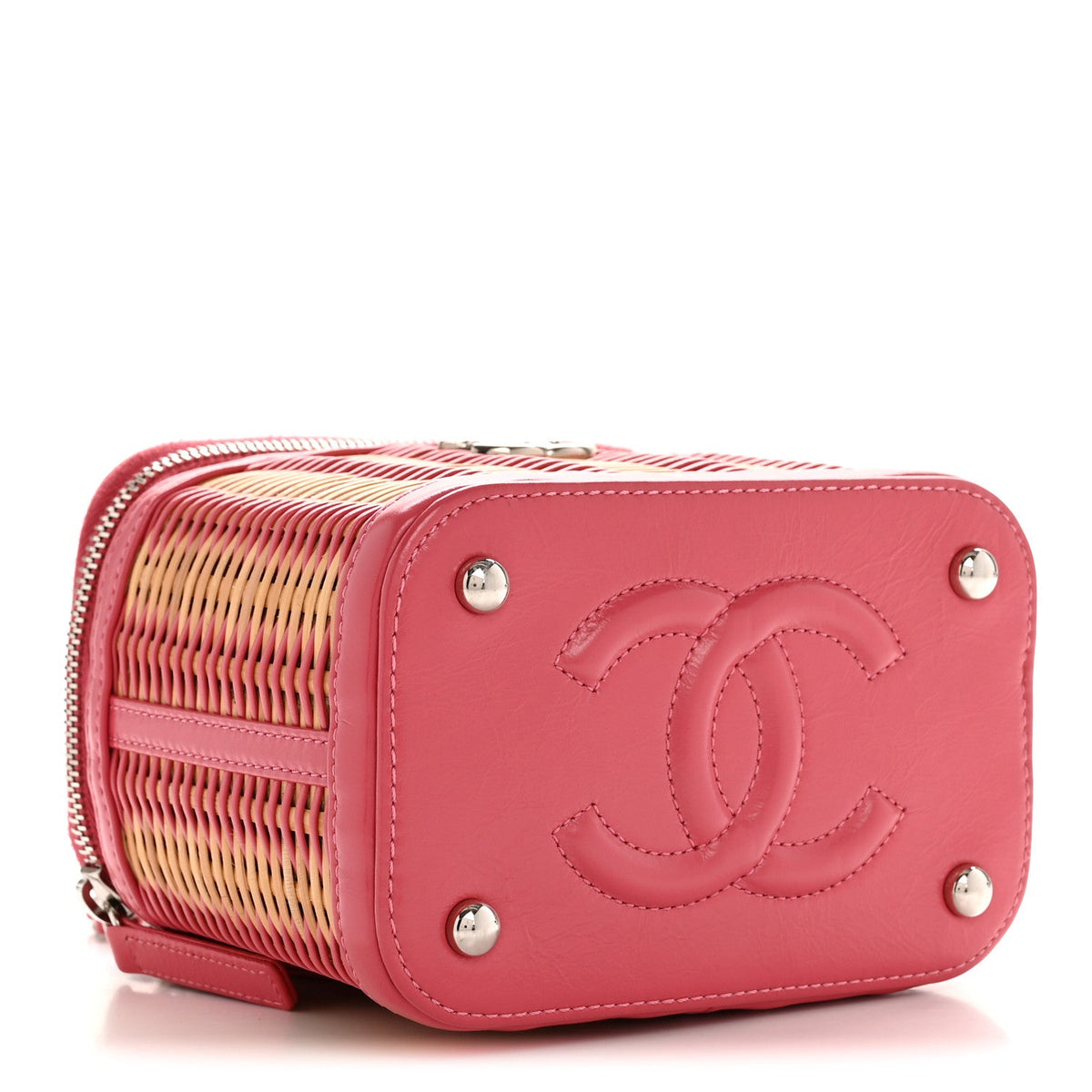 Small Calfskin Handbag - Pink