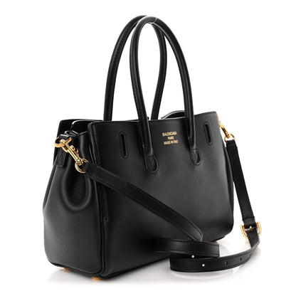 Mini Calfskin Handbag - Black