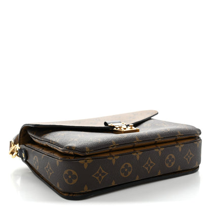Reverse Monogram Pochette Metis Handbag