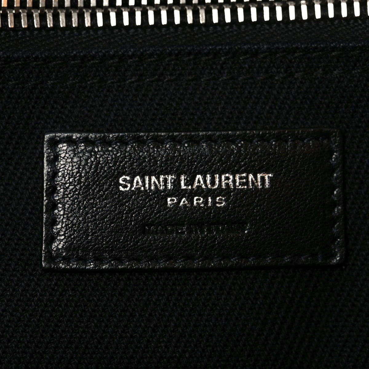 Calfskin Tote Bag - Black