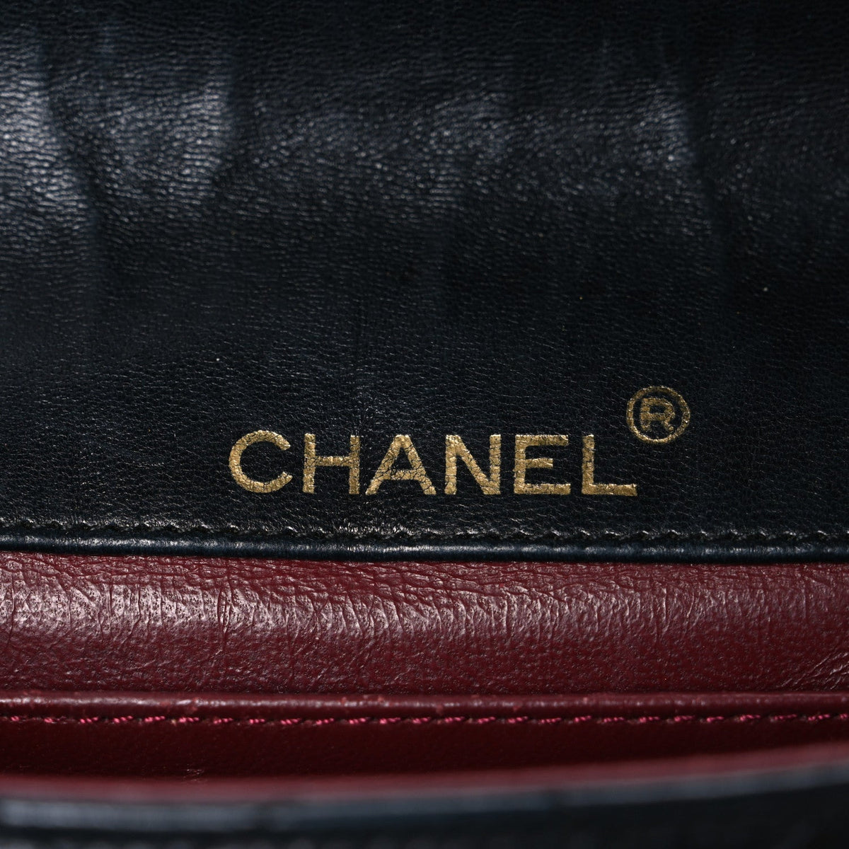 Small Quilted Lambskin Flap Shoulder Bag - Black