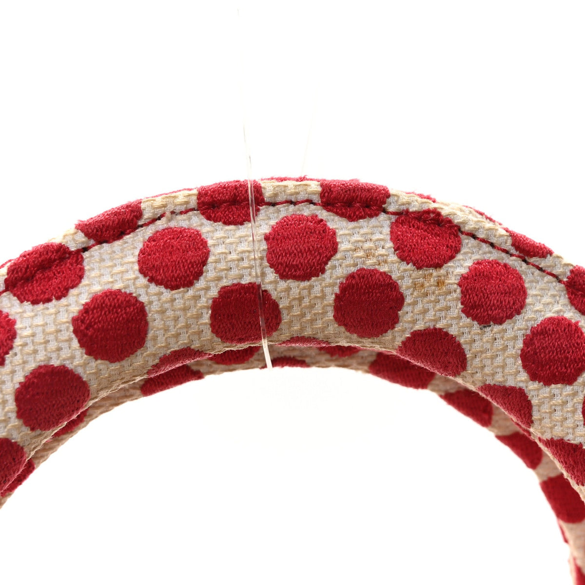 Medium Canvas Handbag - Red