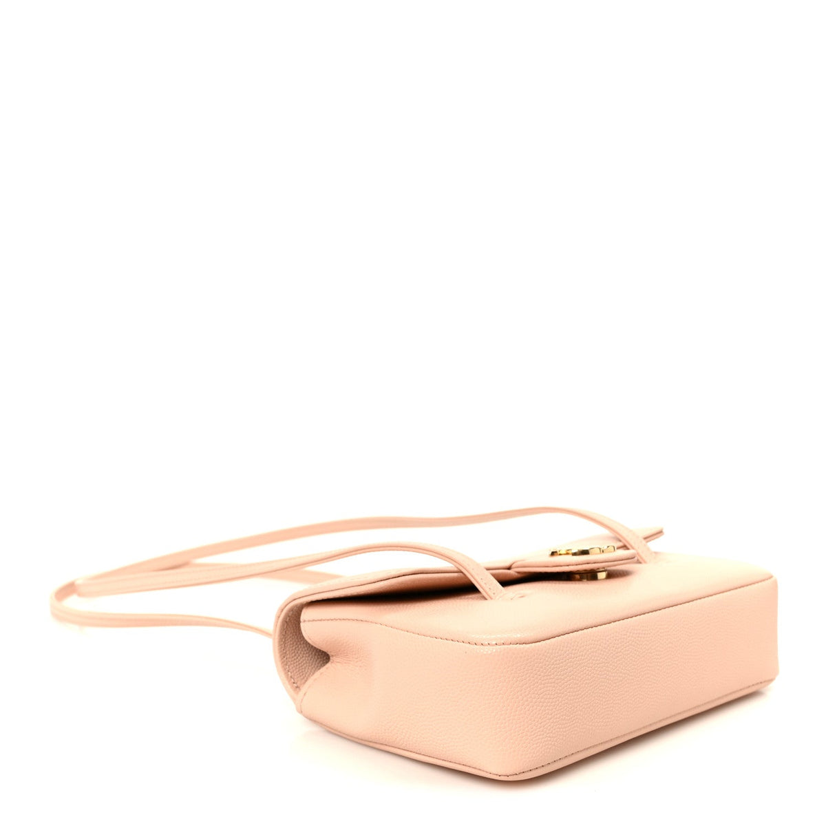 Mini Caviar Shoulder Bag - Pink