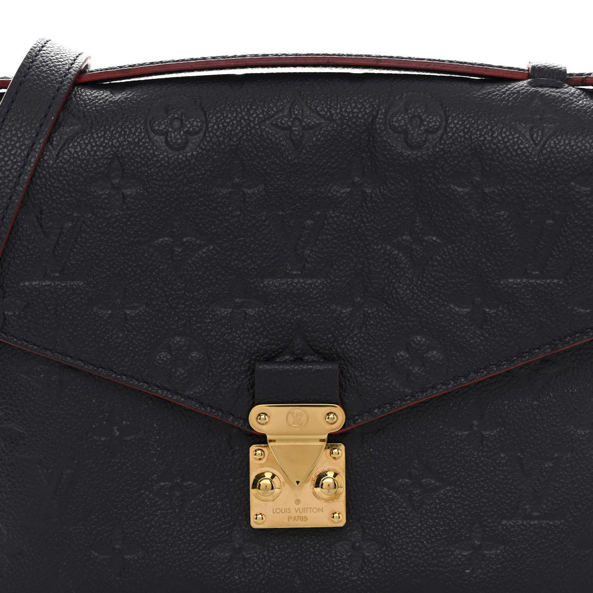 Empreinte Pochette Metis Marine Rouge Handbag