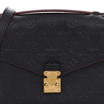 Empreinte Pochette Metis Marine Rouge Handbag