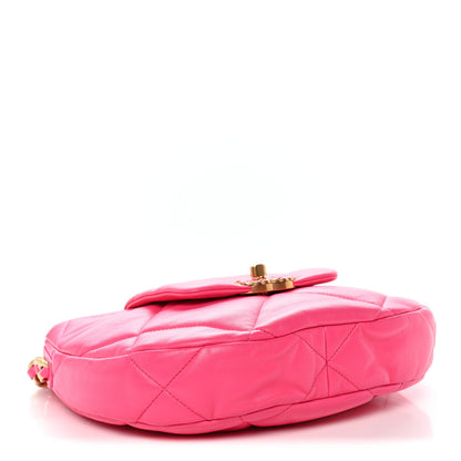 Quilted Lambskin Hobo Bag