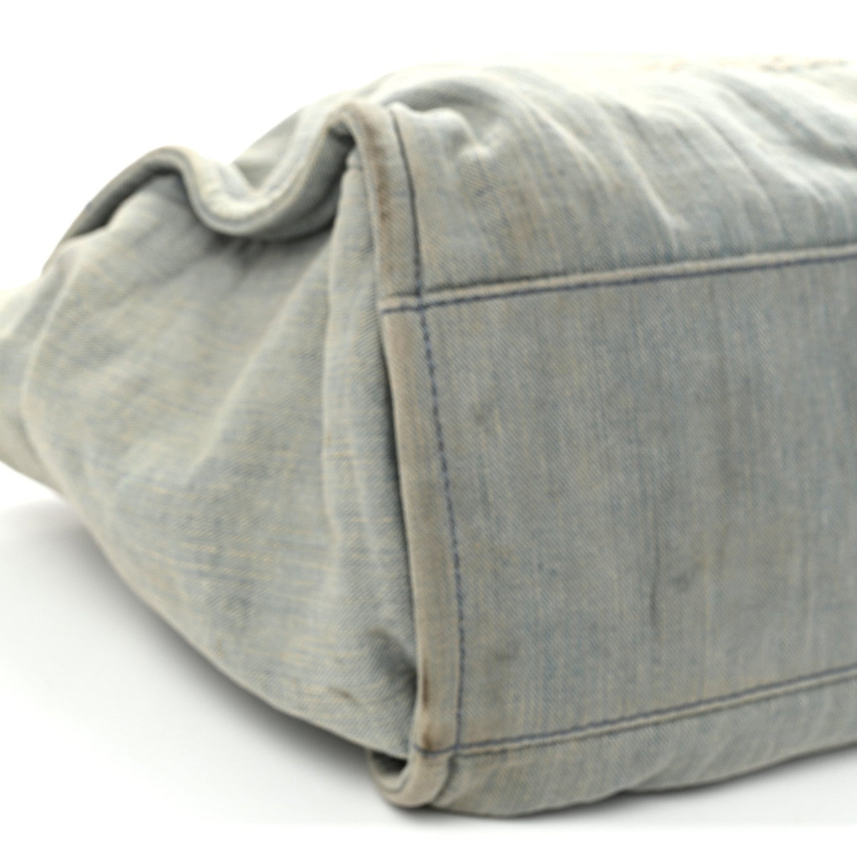 Medium Tote Bag - Light Blue