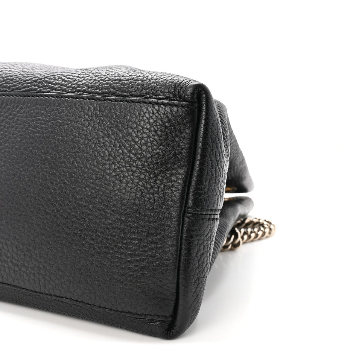 Medium Calfskin Shoulder Bag - Black