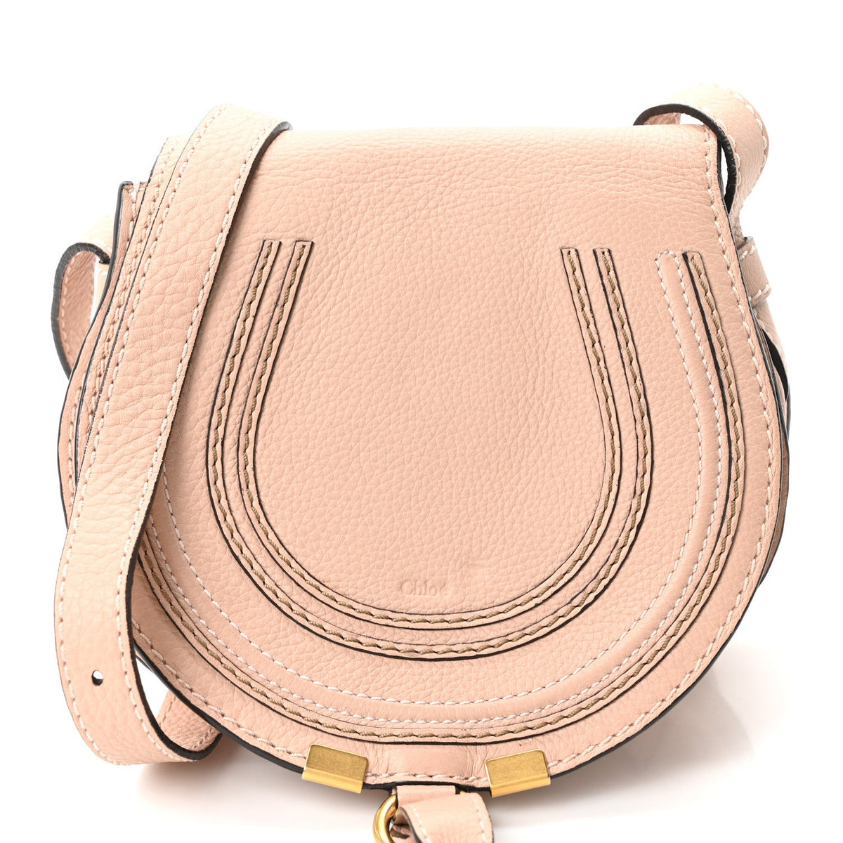 Small Calfskin Handbag - Pink