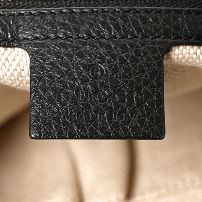 Medium Calfskin Shoulder Bag - Black