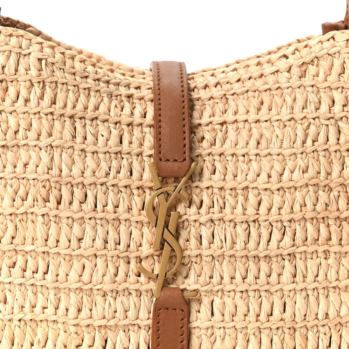 Calfskin Hobo Bag - Natural