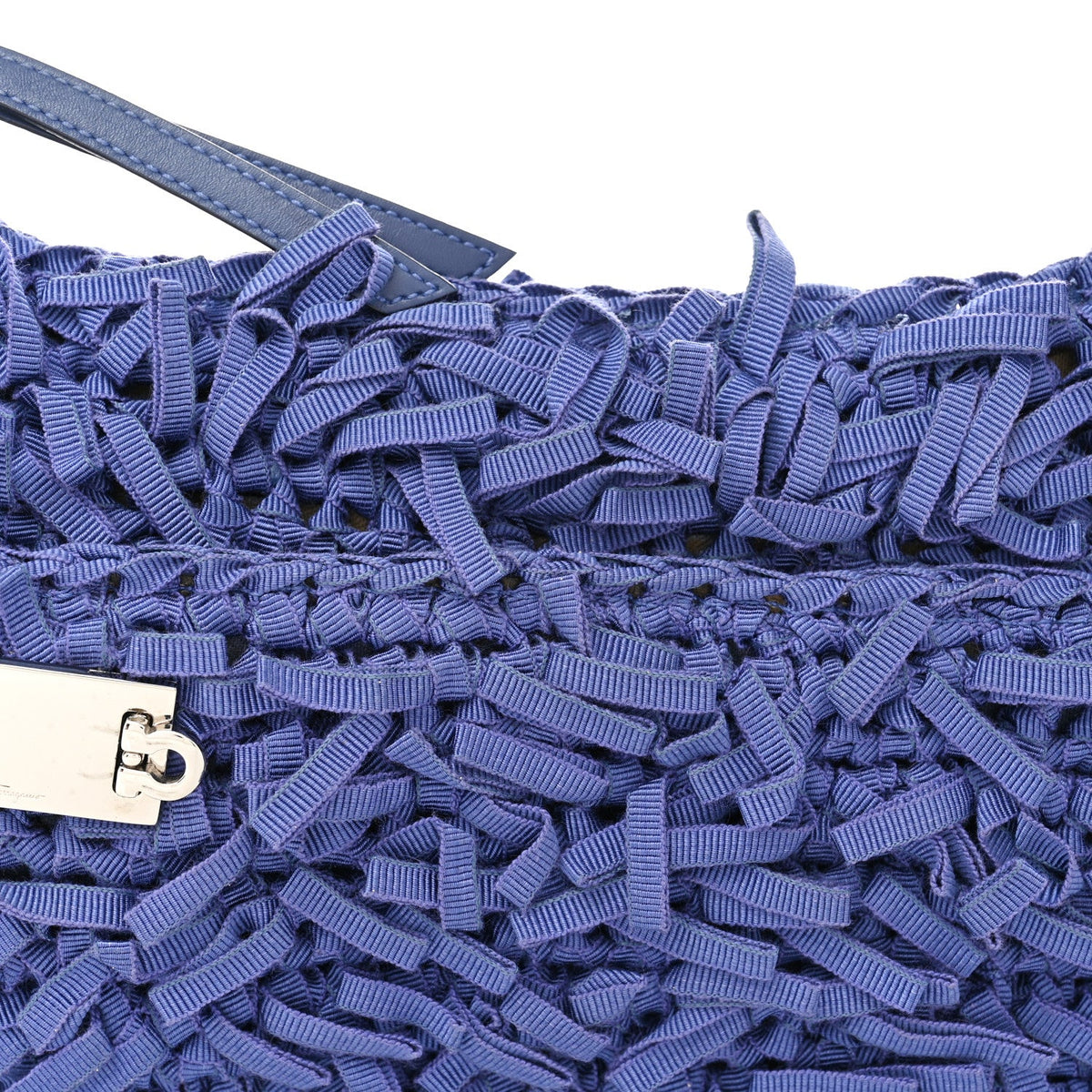 Canvas Shoulder Bag - Blue