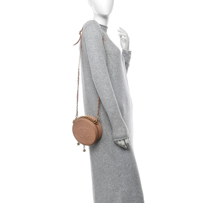 Calfskin Handbag - Beige