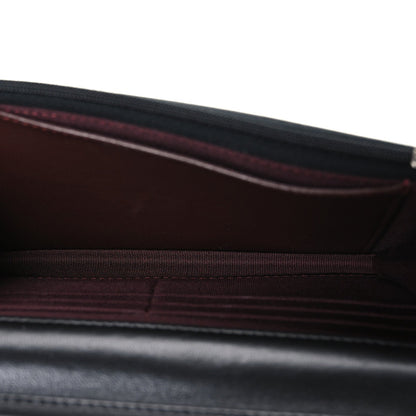 Quilted Lambskin Wallet Bag - Black