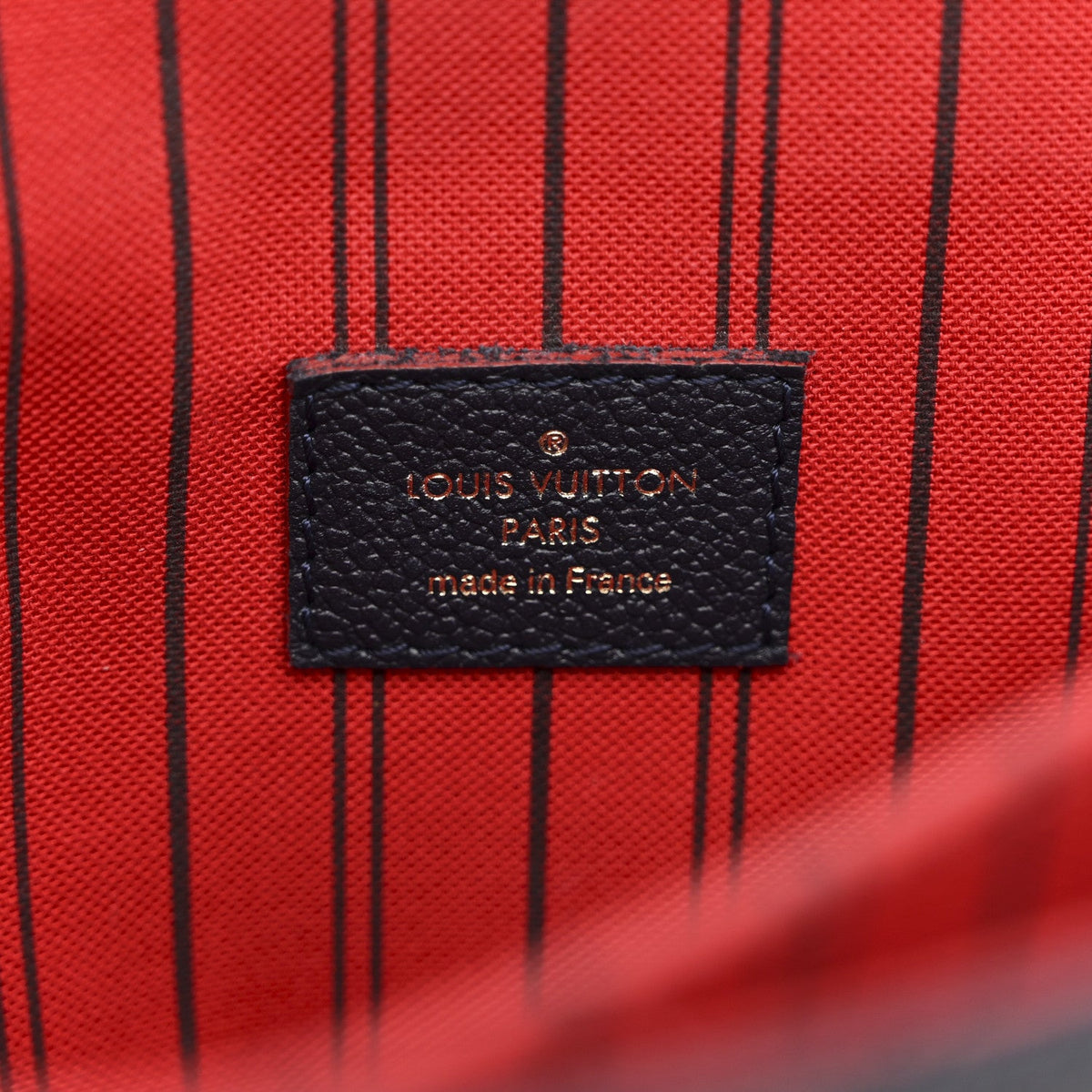 Empreinte Pochette Metis Marine Rouge Handbag