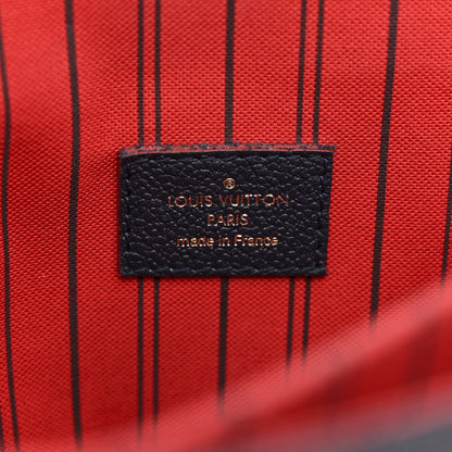Empreinte Pochette Metis Marine Rouge Handbag