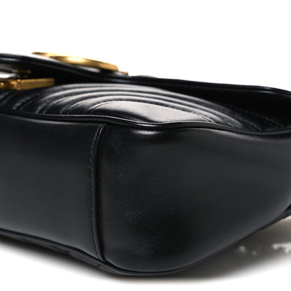 Small Calfskin Shoulder Bag - Black