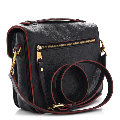 Empreinte Pochette Metis Marine Rouge Handbag