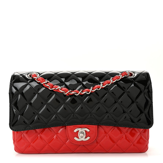 Medium Quilted Calfskin Flap Shoulder Bag - Black