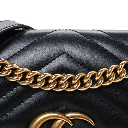 Mini Calfskin Shoulder Bag - Black