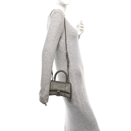 Suede Handbag - Grey