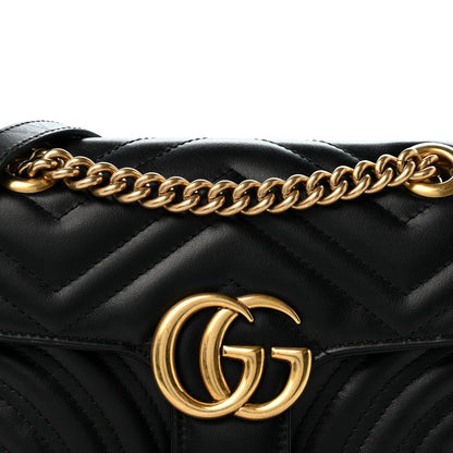 Mini Calfskin Shoulder Bag - Black