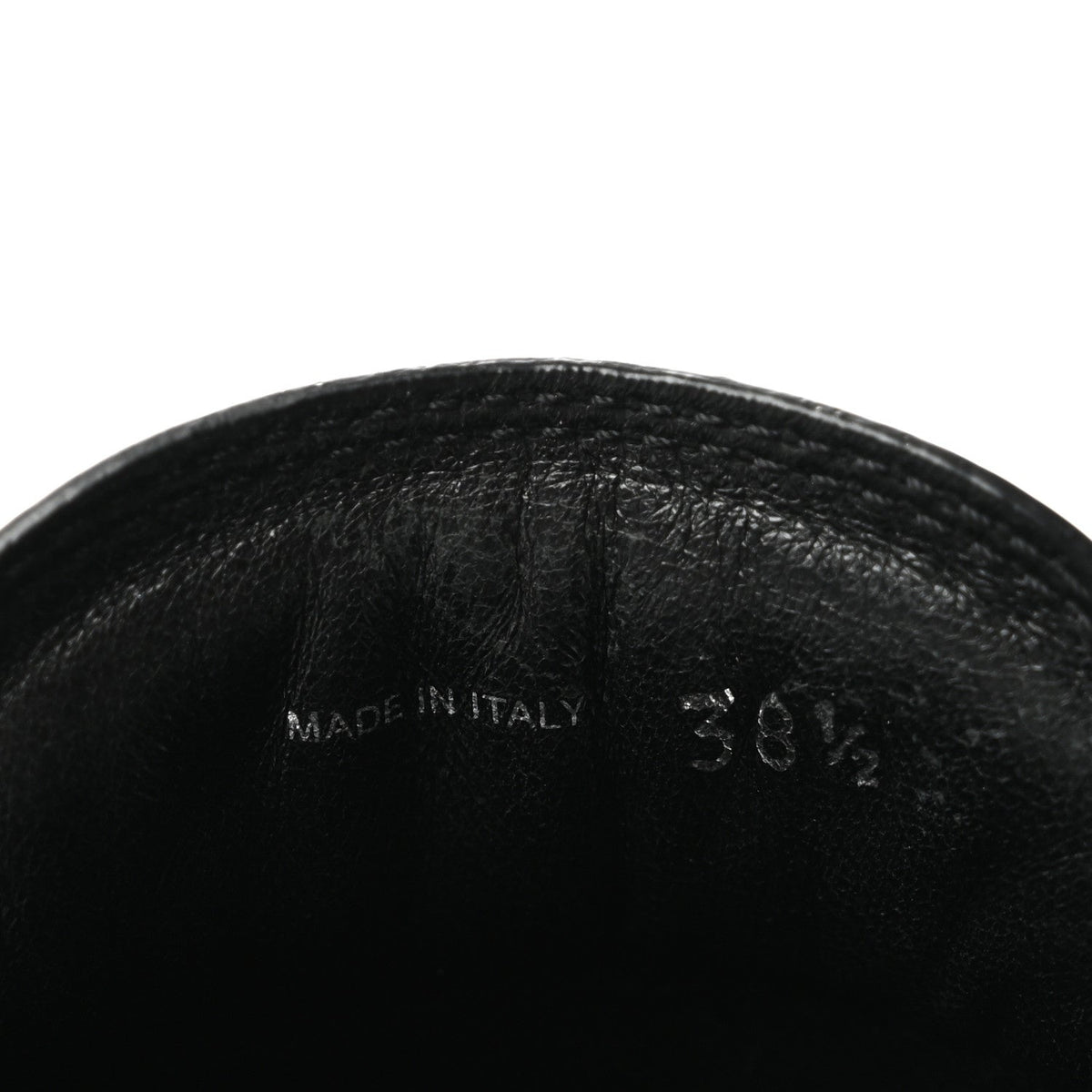 Prada Spazzolato Women's Platform Loafer Mules 38.5 Black
