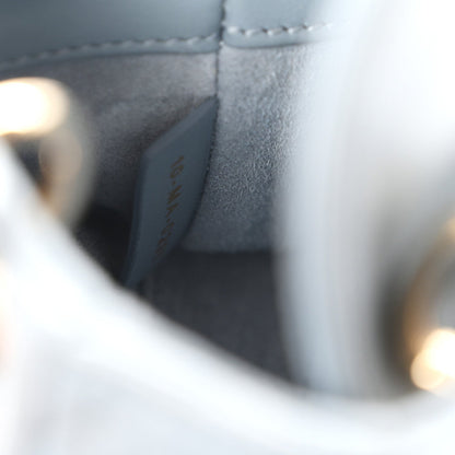 Lambskin Handbag - Blue