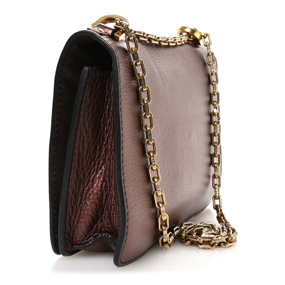 Calfskin Flap Shoulder Bag