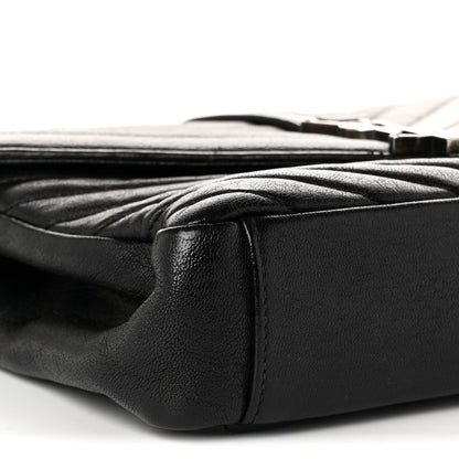 Medium Sheepskin Handbag - Black