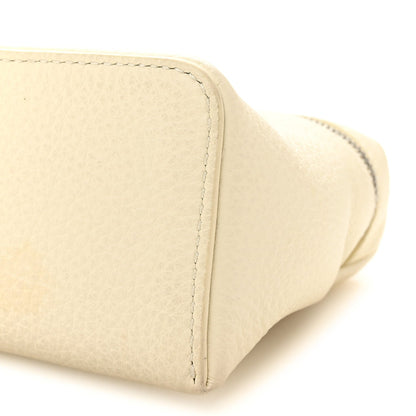 Calfskin Pouch - White