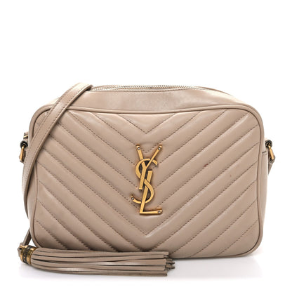 Calfskin Crossbody Bag - Beige